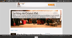 Desktop Screenshot of cristalfm.over-blog.com