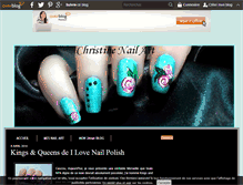 Tablet Screenshot of christine-nail-art.over-blog.com