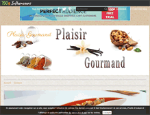 Tablet Screenshot of plaisir-gourmand.over-blog.com
