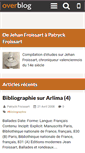 Mobile Screenshot of froissart.over-blog.fr