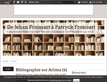 Tablet Screenshot of froissart.over-blog.fr