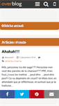 Mobile Screenshot of bibiche-attack.over-blog.com