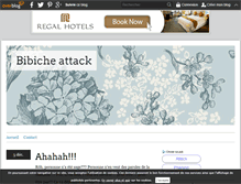 Tablet Screenshot of bibiche-attack.over-blog.com