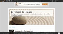 Desktop Screenshot of elrefugiodeholbox.over-blog.com