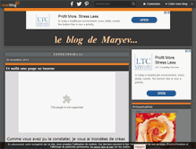 Tablet Screenshot of maryevcreations.over-blog.com