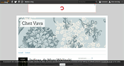 Desktop Screenshot of chez-vava.over-blog.com