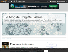 Tablet Screenshot of brigittelahaie.over-blog.com