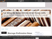 Tablet Screenshot of miss.vitriol.over-blog.com