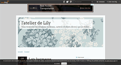 Desktop Screenshot of latelierdelily.over-blog.com
