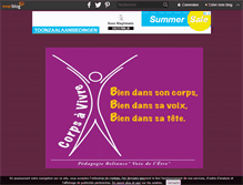 Tablet Screenshot of lecorpsavivre.over-blog.com
