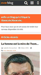 Mobile Screenshot of lescahiersdelatele.over-blog.com