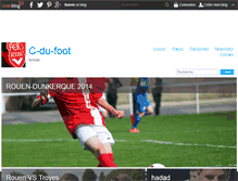 Tablet Screenshot of cergy-pontoise-foot.over-blog.com