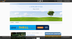 Desktop Screenshot of latelierdisa.over-blog.com