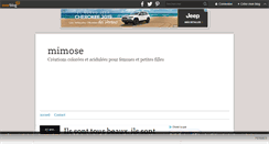 Desktop Screenshot of mimose.over-blog.com