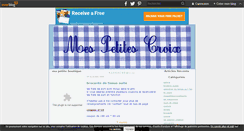 Desktop Screenshot of mespetitescroixetautre.over-blog.com