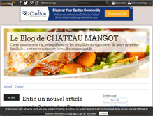 Tablet Screenshot of chateaumangot.over-blog.com