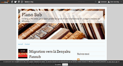 Desktop Screenshot of flano-sub.over-blog.com