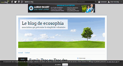 Desktop Screenshot of ecosophia.over-blog.com