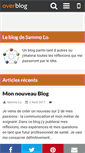 Mobile Screenshot of blogdesammolo.over-blog.com