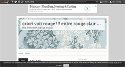 Desktop Screenshot of entrerougeclairetrougefonce.over-blog.com