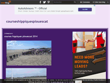 Tablet Screenshot of courseshippiquesplouescat.over-blog.com