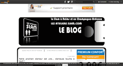 Desktop Screenshot of lesateliersslam.over-blog.com