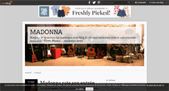 Desktop Screenshot of madonna.over-blog.fr