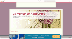 Desktop Screenshot of kahouette.over-blog.com
