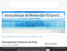 Tablet Screenshot of mediathequebrettevillelorg.over-blog.fr