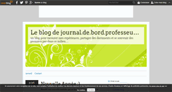 Desktop Screenshot of journal.de.bord.professeure.debutante.over-blog.com