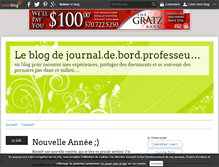 Tablet Screenshot of journal.de.bord.professeure.debutante.over-blog.com