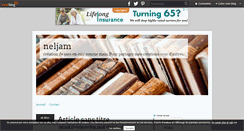Desktop Screenshot of neljam.over-blog.com