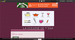 Desktop Screenshot of lacuisinedetisa.over-blog.com