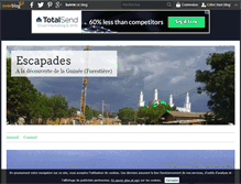 Tablet Screenshot of escapades.over-blog.com