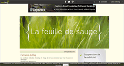 Desktop Screenshot of la-feuille-de-sauge.over-blog.com