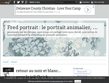 Tablet Screenshot of fred-portrait.over-blog.com