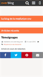 Mobile Screenshot of mediation.cnv.over-blog.com