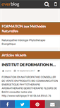 Mobile Screenshot of naturopathie-iridologie.over-blog.com