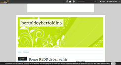 Desktop Screenshot of bertoldoybertoldino.over-blog.es
