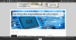 Desktop Screenshot of expophysique.over-blog.com