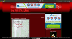 Desktop Screenshot of lefildarchal.over-blog.fr