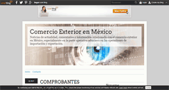 Desktop Screenshot of comercioexteriormexicano.over-blog.com