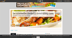 Desktop Screenshot of lacuisinefaciledelili.over-blog.com