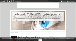 Desktop Screenshot of galgos-europe.over-blog.com