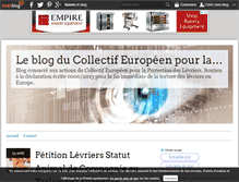 Tablet Screenshot of galgos-europe.over-blog.com