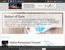 Tablet Screenshot of bazaarofgate.over-blog.com