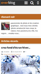 Mobile Screenshot of diamantnoir.over-blog.fr