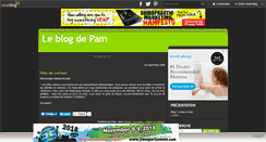 Desktop Screenshot of pampam.over-blog.fr