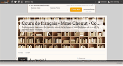 Desktop Screenshot of chenut.over-blog.fr