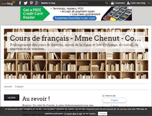 Tablet Screenshot of chenut.over-blog.fr